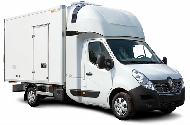 Chłodnia z zewnętrznym zasilaniem z kabiną Twin Cab L — zdjęcie 2 | Moto Wektor
