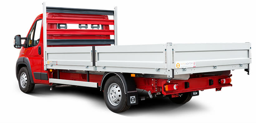 Skrzynia otwarta Fiat Ducato 2015 - nowy wzór kraty — zdjęcie 3 | Moto Wektor