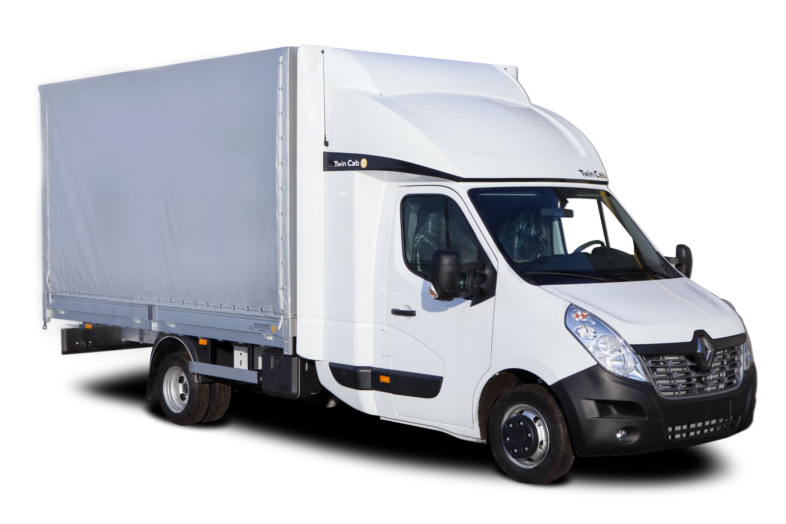 Skrzynia z kabiną sypialną Twin Cab S na podwoziu Renault Master L4 4332mm | Moto Wektor