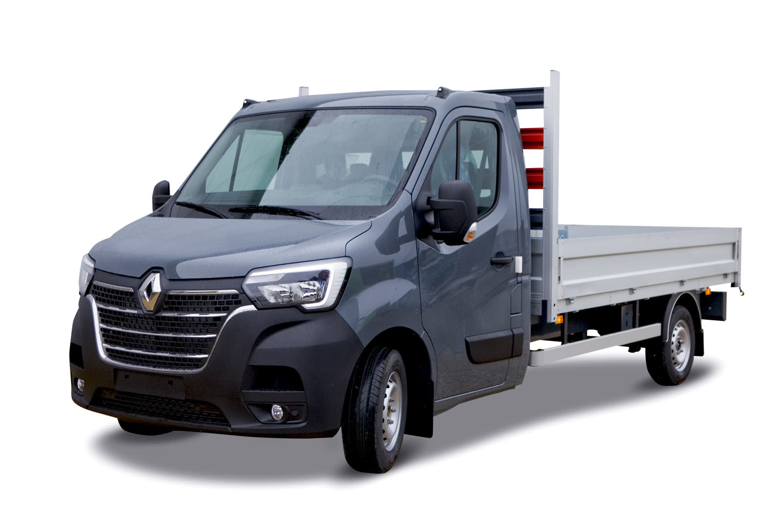 Szary Urban - nowy kolor Renault Master - skrzynia otwarta | Moto Wektor