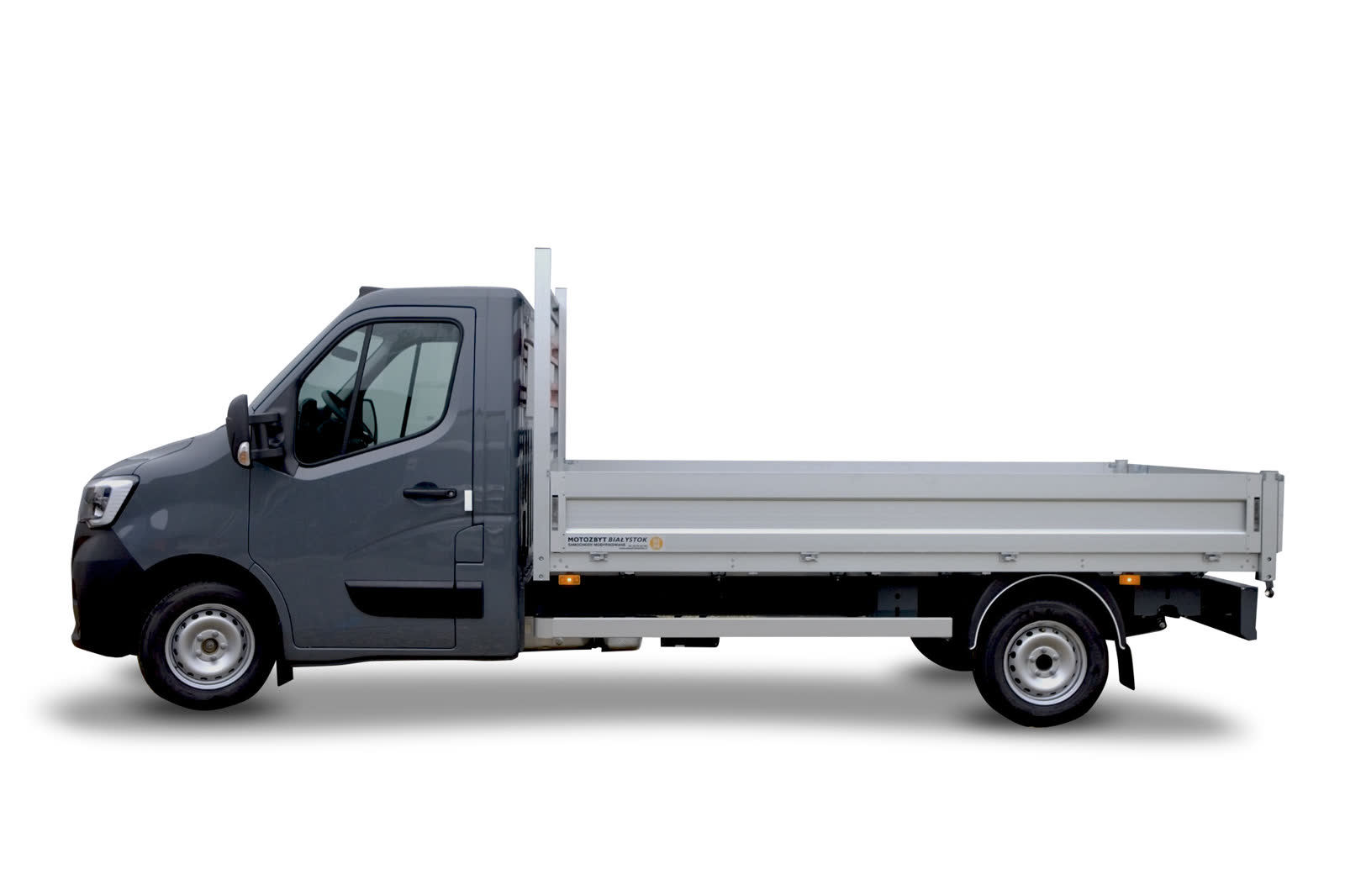 Szary Urban - nowy kolor Renault Master - skrzynia otwarta — zdjęcie 3 | Moto Wektor