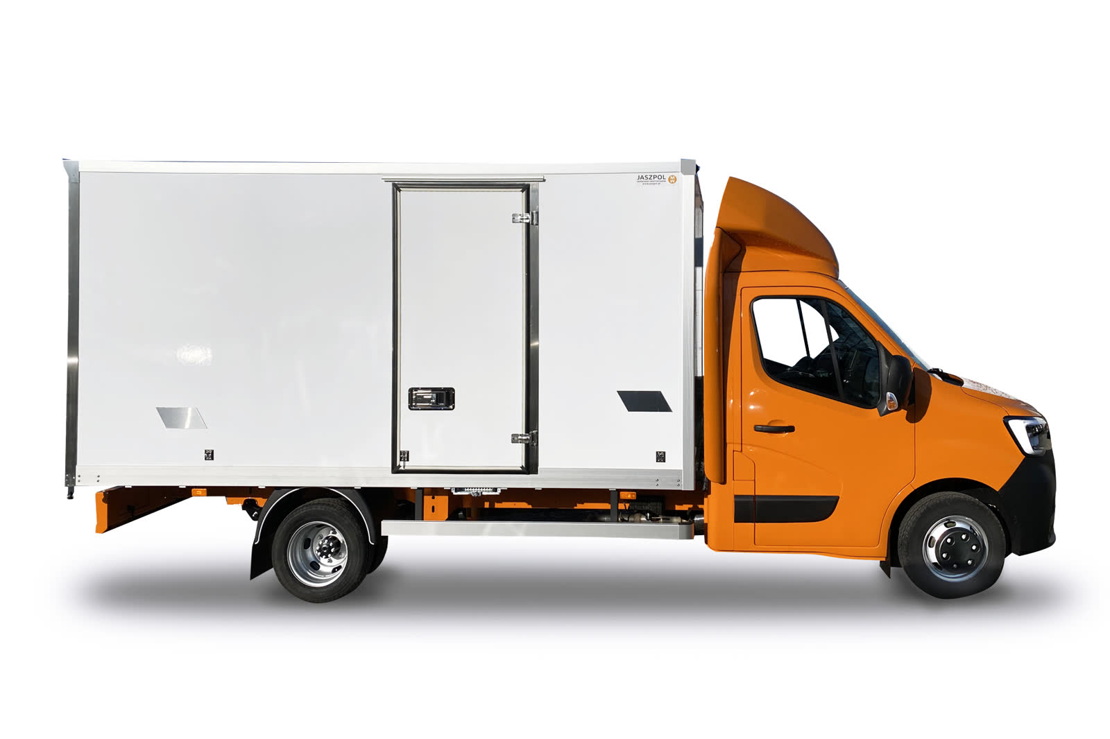 Kontener plaster miodu na pomarańczowym Renault Master — zdjęcie 2 | Moto Wektor