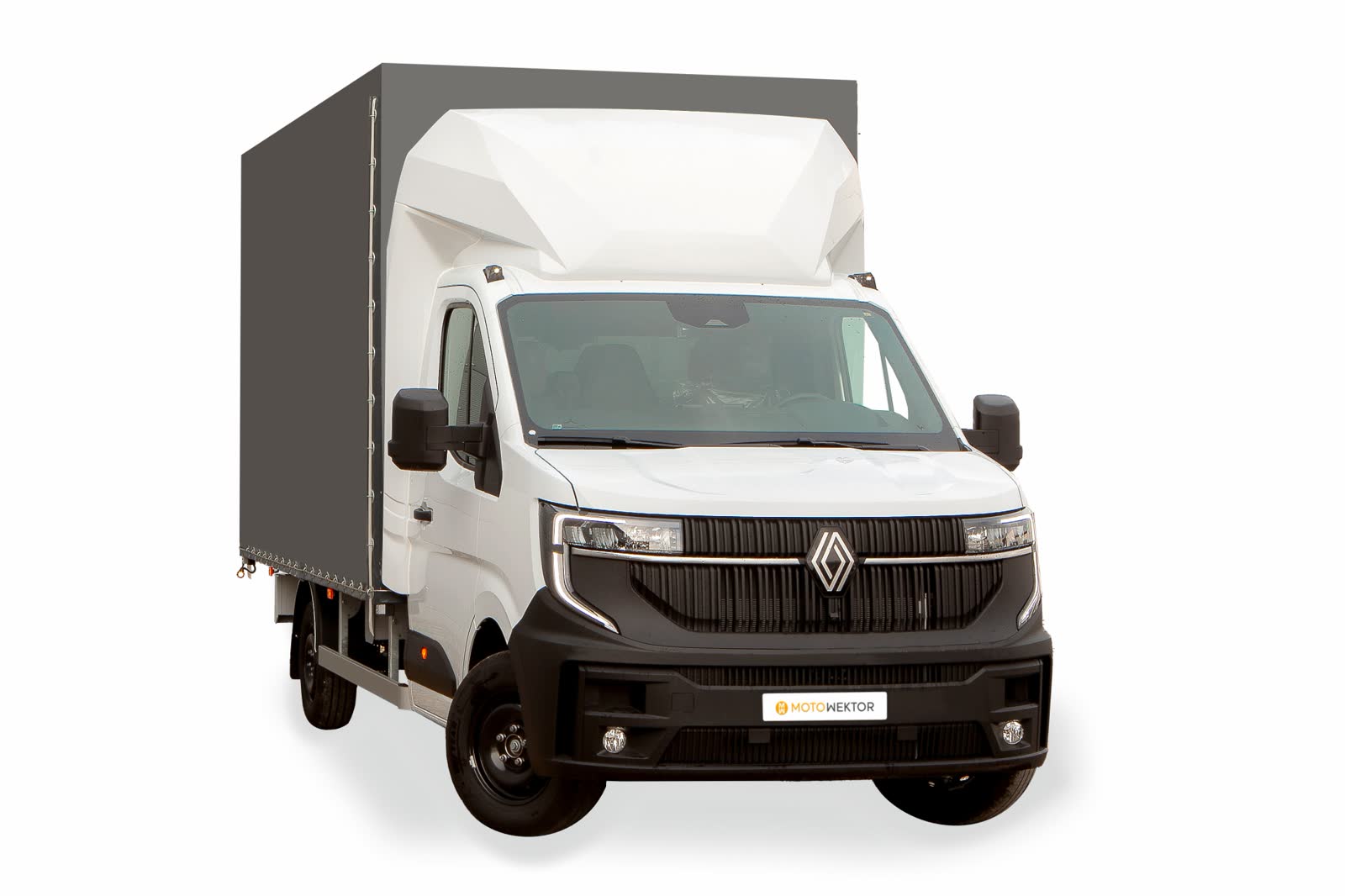 Skrzynia z plandeką na Renault Master