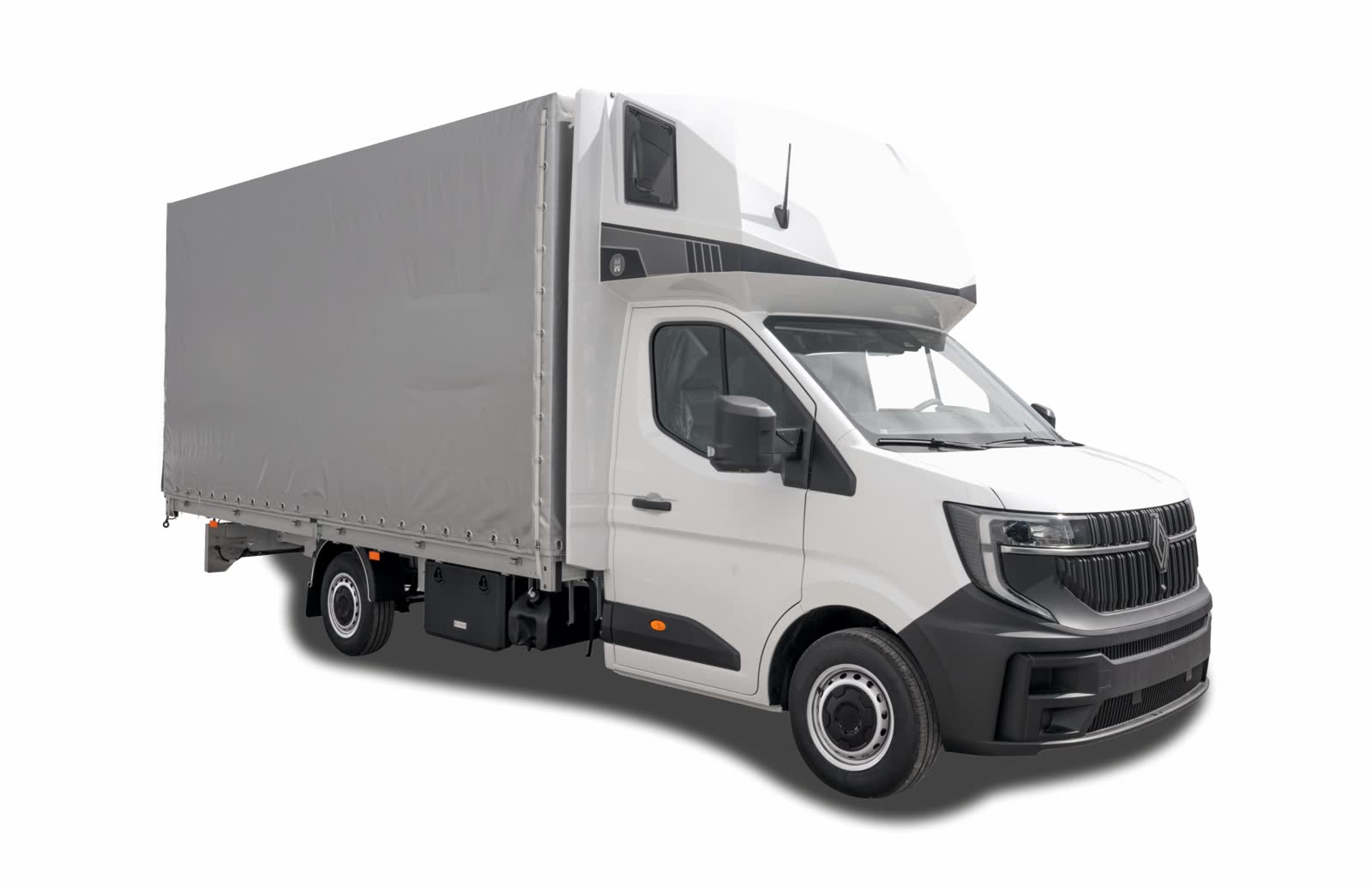 Zabudowa o szerokości 2450mm z kabiną wysoką na nowym Renault Master IV | Moto Wektor