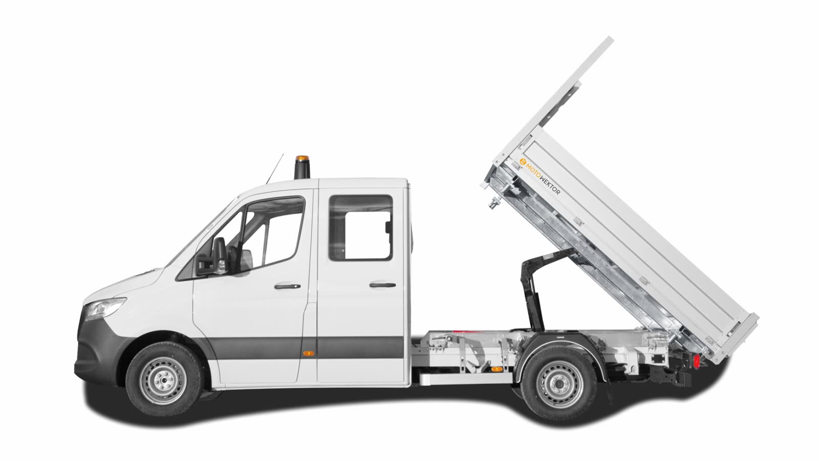 Wywrotka nożycowa - Mercedes Sprinter — zdjęcie 4 | Moto Wektor