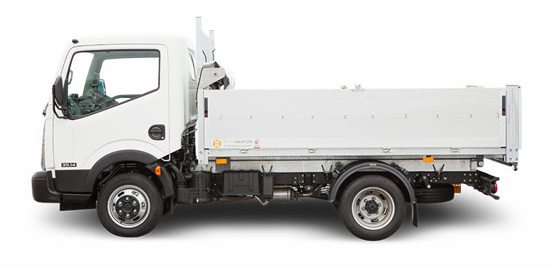 Wywrotka z plandeką Nissan Cabstar — zdjęcie 2 | Moto Wektor
