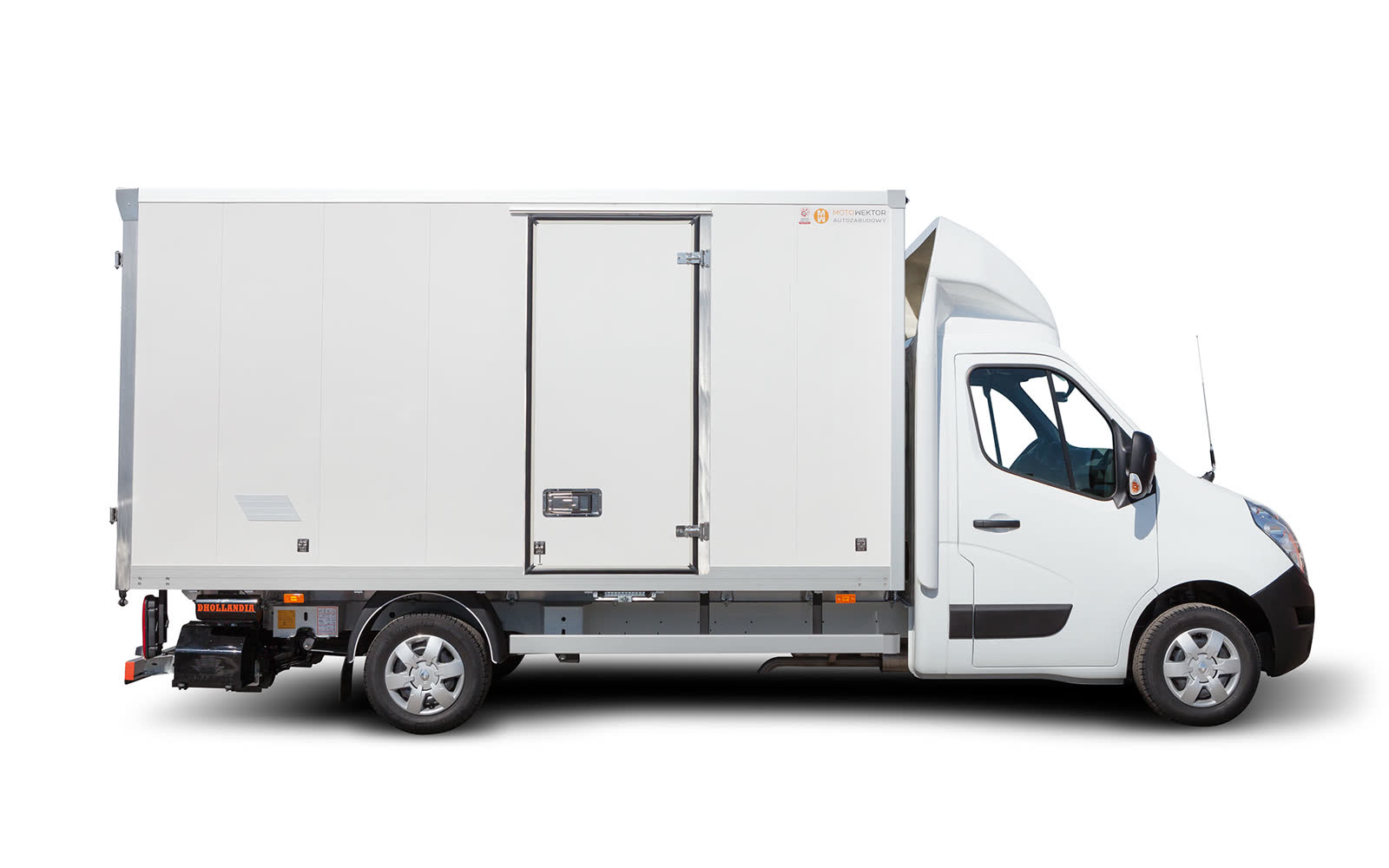 Kontener aluminiowy z windą połówkową — zdjęcie 3 | Moto Wektor