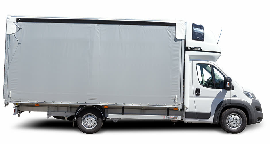 Burtofirana podnoszona pneumatycznie na Fiat Ducato | Moto Wektor