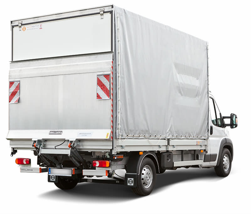 Skrzynia z windą na Fiat Ducato | Moto Wektor