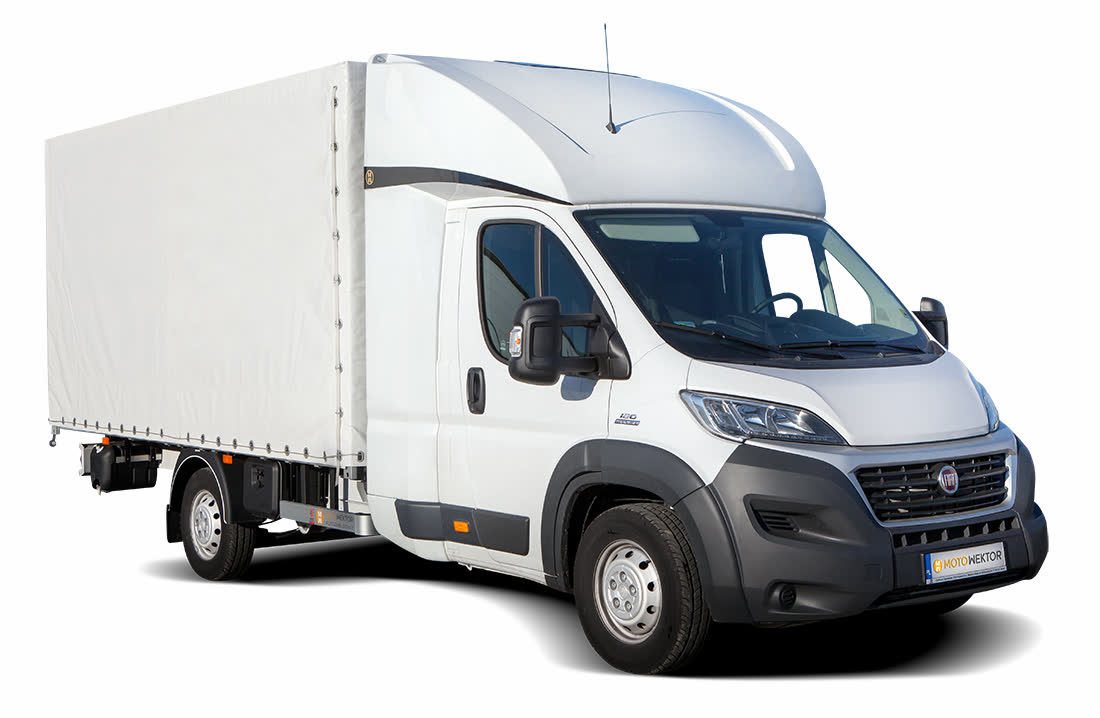 Skrzynia Fiat Ducato z kabiną Twin Cab S | Moto Wektor